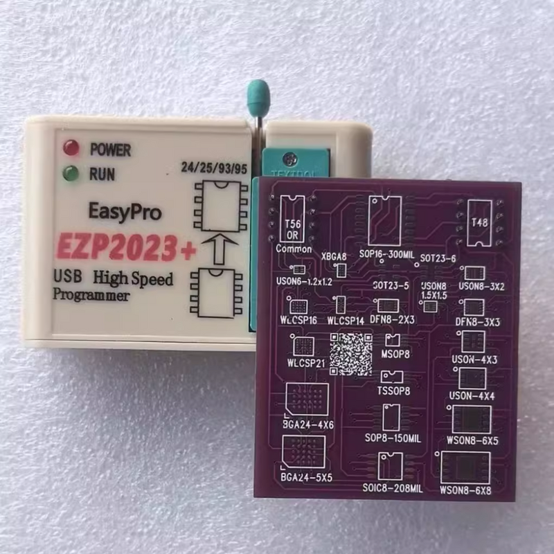 Cargue la imagen en el visor de la galería, T22 Laptop Serial Number Modification BIOS Multi-Function Programming Adapter Board for WLCSP 4x3 and 4x5 WSON
