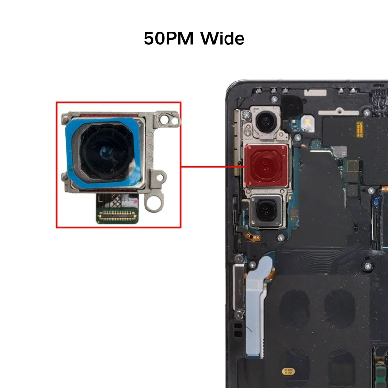 Chargez l&#39;image dans la visionneuse de la galerie, Samsung Galaxy Z Fold 5 (F946B) Caméra principale arrière flexible
