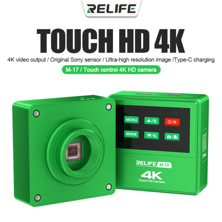 Chargez l&#39;image dans la visionneuse de la galerie, [M-17] RELIFE Touch control 4K HD camera - Polar Tech Australia
