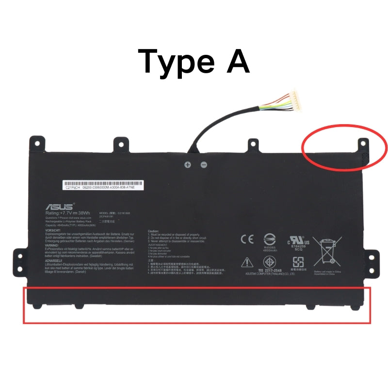 Cargue la imagen en el visor de la galería, [C21N1808] ASUS Chromebook C423NA C523NA 0B200-03130000 0B200-03060000 Replacement Battery - Polar Tech Australia
