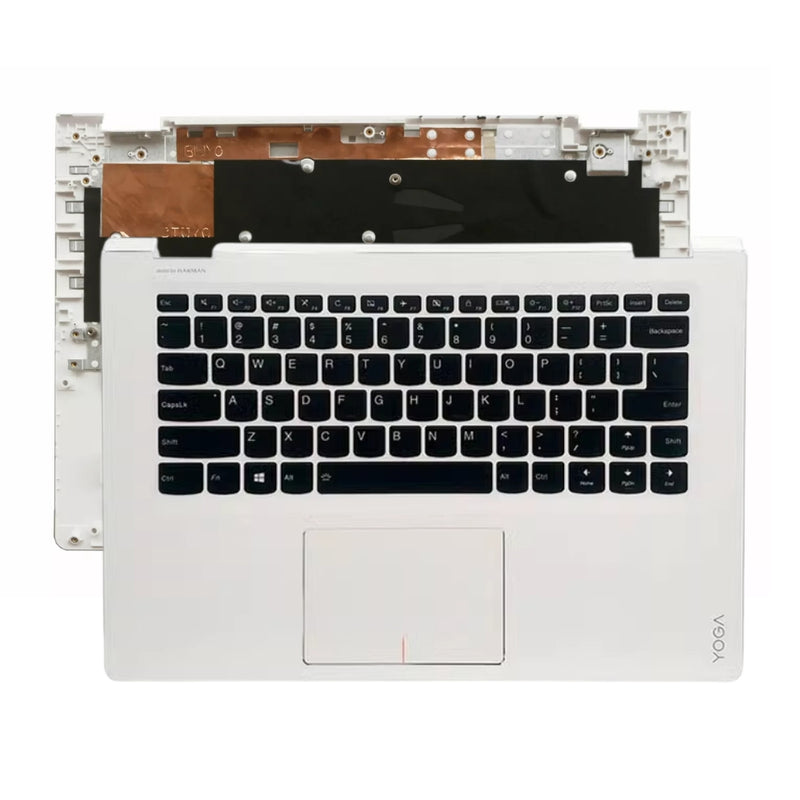 Chargez l&#39;image dans la visionneuse de la galerie, Lenovo YOGA 510-14ISK 510-14AST 510-14IKB - Keyboard With Back Light &amp; Trackpad Frame Housing Palmrest US Layout Assembly - Polar Tech Australia
