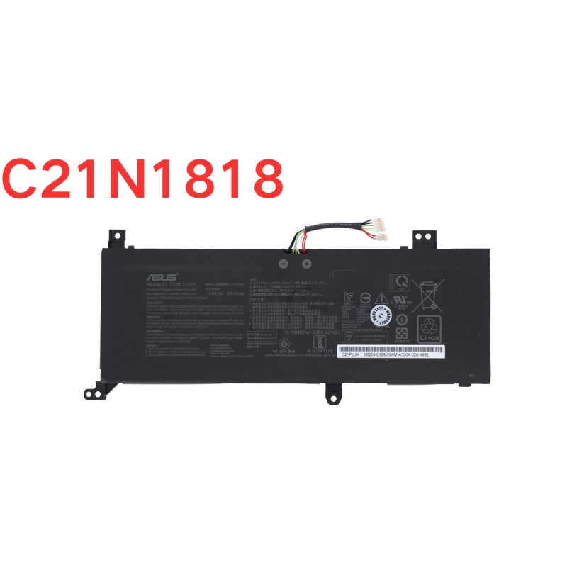 Chargez l&#39;image dans la visionneuse de la galerie, [C21N1818 &amp; C21N1818-1] Asus VivoBook A412DA VivoBook S15 Series - Replacement Battery - Polar Tech Australia
