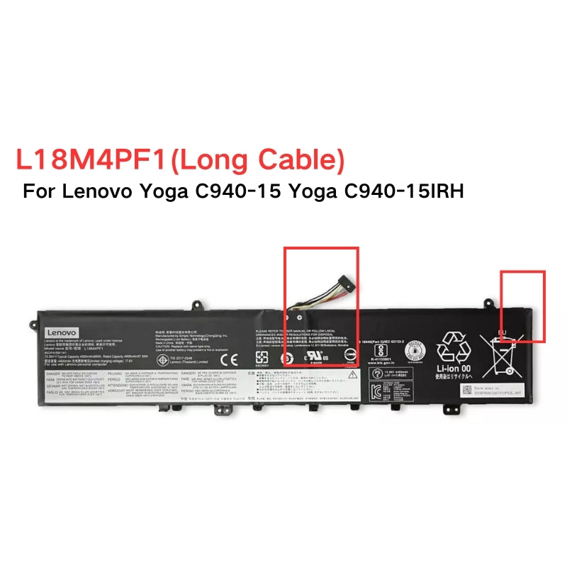 Chargez l&#39;image dans la visionneuse de la galerie, [L18M4PF1 &amp; L18D4PF1] Lenovo Yoga C940-15IRH IdeaPad S740-15 - Replacement Battery - Polar Tech Australia
