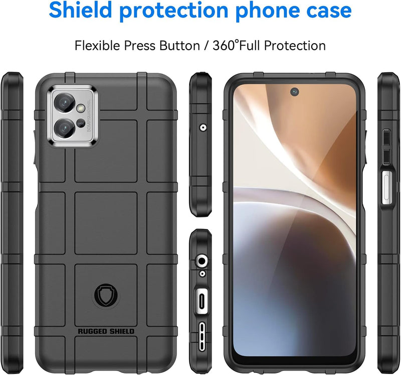 Cargue la imagen en el visor de la galería, Motorola Moto G32 - Shield Shockproof Rugged Heavy Duty Case
