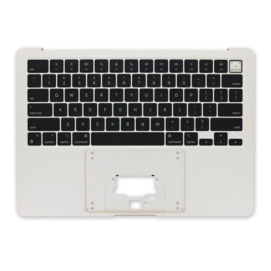 MacBook Air M2 A2681 (année 2022) - Clavier avec boîtier de cadre, repose-mains, assemblage de disposition américaine