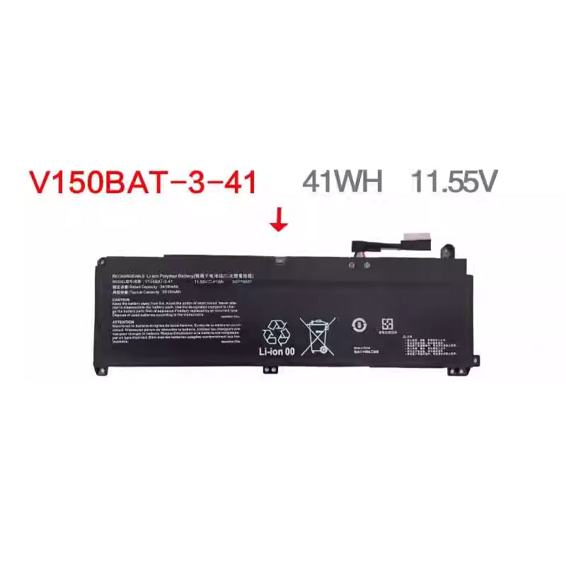 Cargue la imagen en el visor de la galería, [V150BAT-3-41] Hasee Z8-DA7NP CV15S02 Z7-DA7NP - Replacement Battery - Polar Tech Australia
