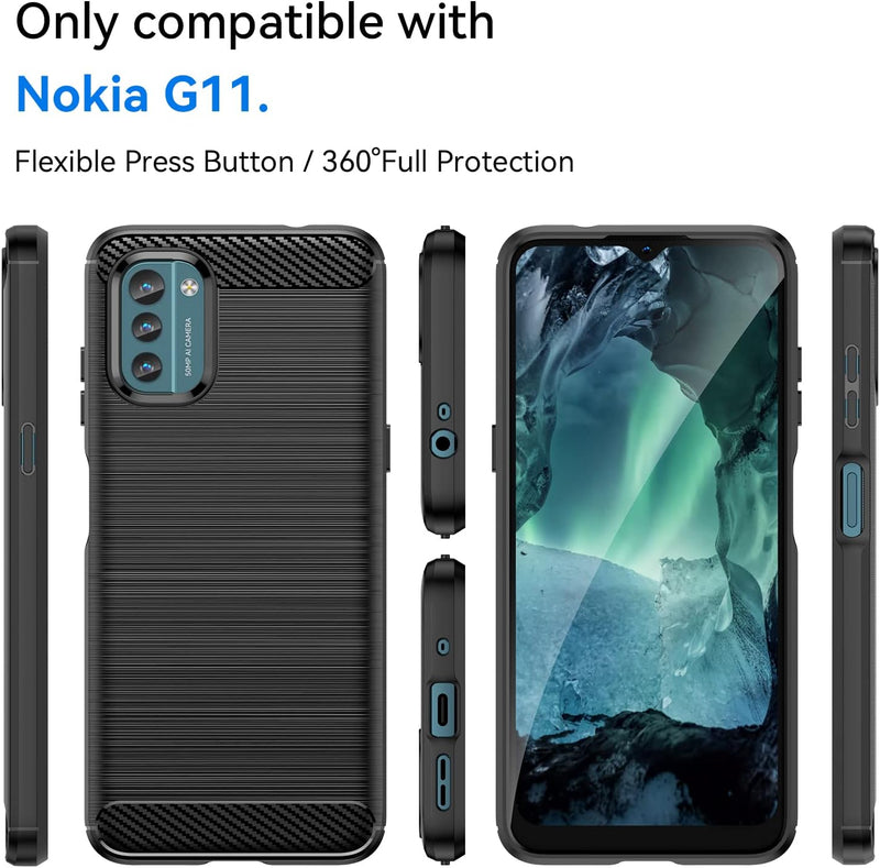 Chargez l&#39;image dans la visionneuse de la galerie, Nokia G21/G11 - Shield Shockproof Rugged Heavy Duty Case
