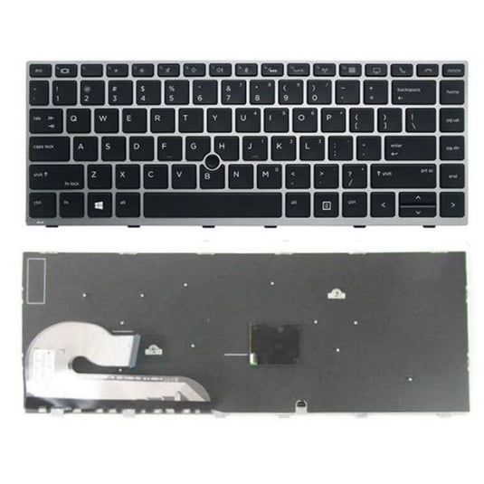 HP Elitebook 840 G5 - Laptop Keyboard With Back Light & Mouse Stick US Layout - Polar Tech Australia