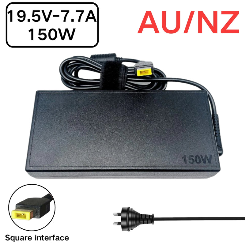 Load image into Gallery viewer, [19.5V-7.7A/150W][Yellow Square] Lenovo Yoga AIO 7-27ARH6 IdeaCentre AIO 5-24IOB6 AC Power Supply Adapter Charger
