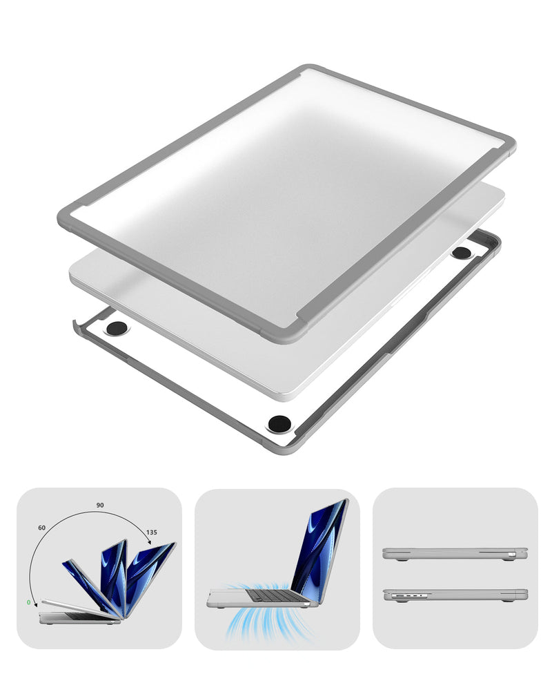 Chargez l&#39;image dans la visionneuse de la galerie, Benwis Apple MacBook Air 13.6&quot; A2681 &amp; A3113 Shock-absorbing Shield Shockproof Heavy Duty Tough Case Cover - Polar Tech Australia
