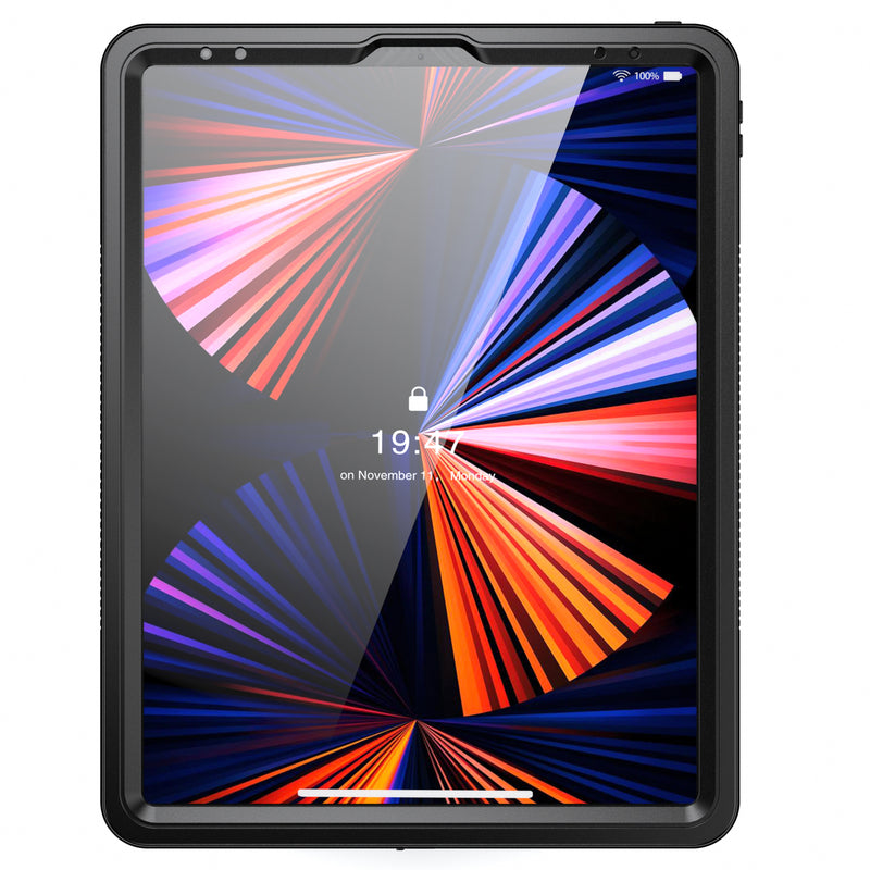 Cargue la imagen en el visor de la galería, Apple iPad Pro 12.9&quot; 5th &amp; 6th Gen 2021 &amp; 2022 Version Shellbox Waterproof Heavy Duty Lifeproof Style Case - Polar Tech Australia
