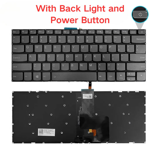 Lenovo Yoga 720-15IKB - Keyboard With Back Light US Layout Replacement Parts - Polar Tech Australia