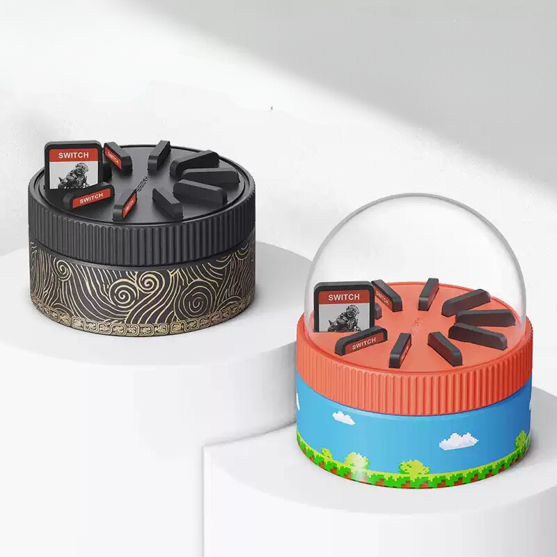 Cargue la imagen en el visor de la galería, Switch Rotating Game Card Storage Tower
