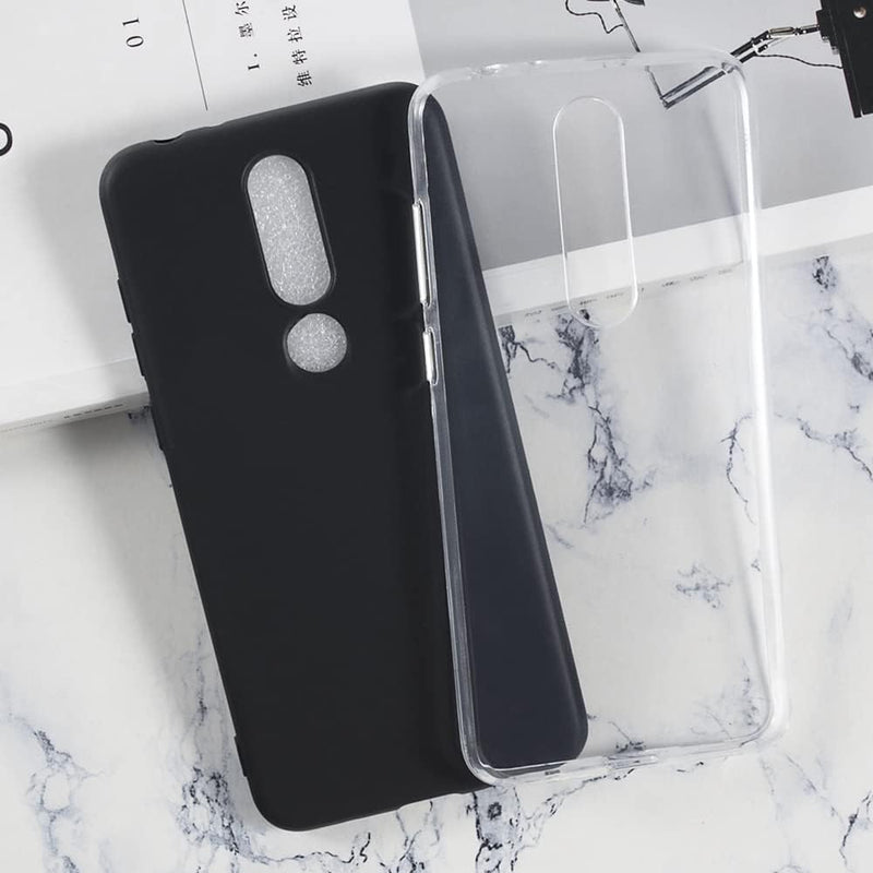 Chargez l&#39;image dans la visionneuse de la galerie, Nokia 5.1 Plus (Nokia X5) - AirPillow Cushion Transparent Soft Clear TPU Four Corners Protective Case
