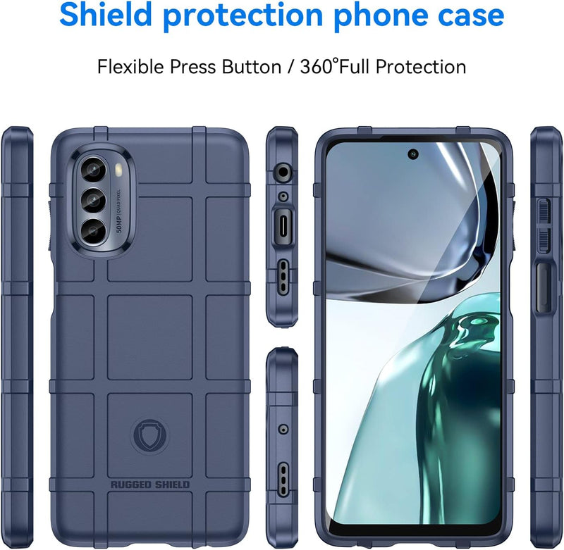 Cargue la imagen en el visor de la galería, Motorola Moto G62 5G - Shield Shockproof Rugged Heavy Duty Case
