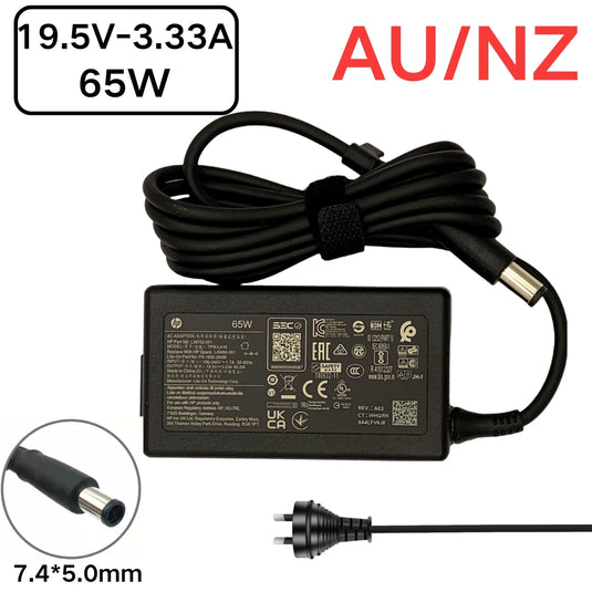 [19.5V-3.33A/65W][7.4x5.0] HP Spectre Pro x360 G2 Convertible Laptop AC Power Supply Adapter Charger