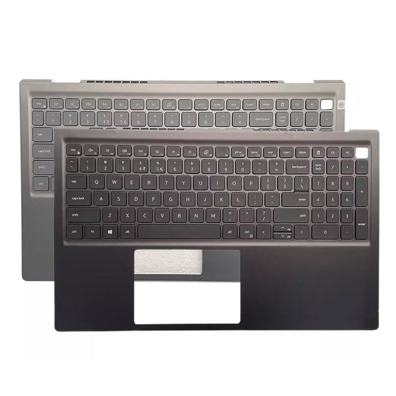 Chargez l&#39;image dans la visionneuse de la galerie, Dell Inspiron 15 Pro 5510 5515 P106F - Laptop Keyboard With Back Light Frame Cover Palmrest US Layout Assembly - Polar Tech Australia
