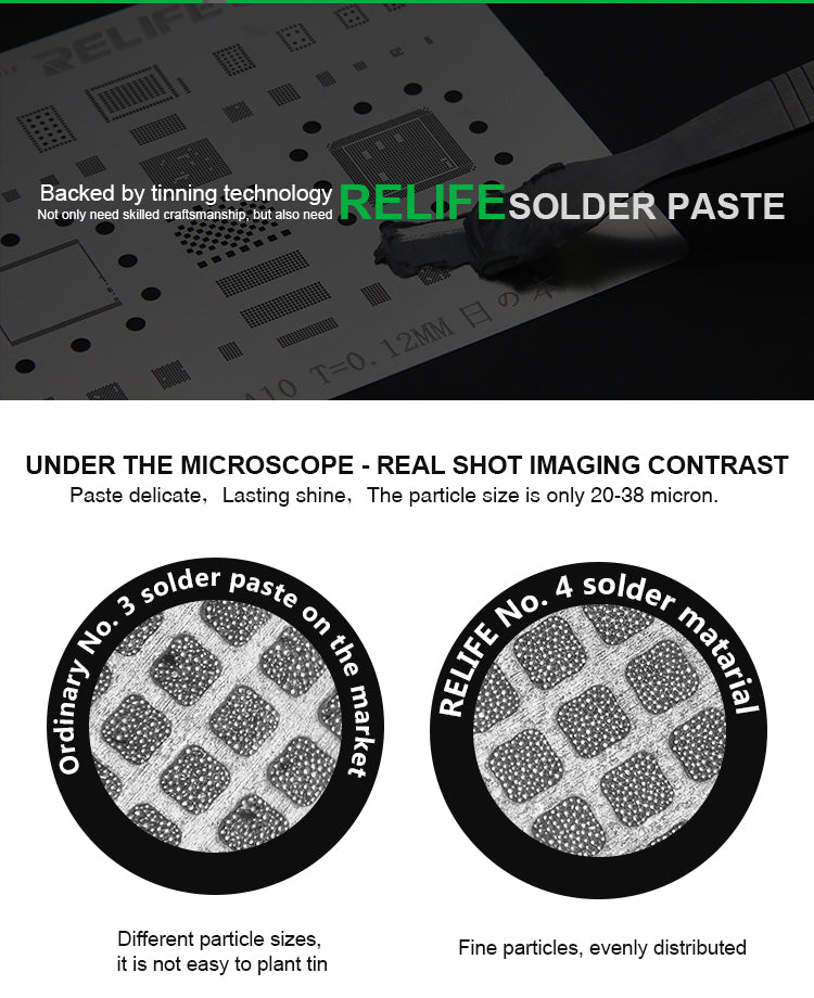 Chargez l&#39;image dans la visionneuse de la galerie, [RL-400, 401, 402] RELIFE 183℃ Solder Paste - Polar Tech Australia
