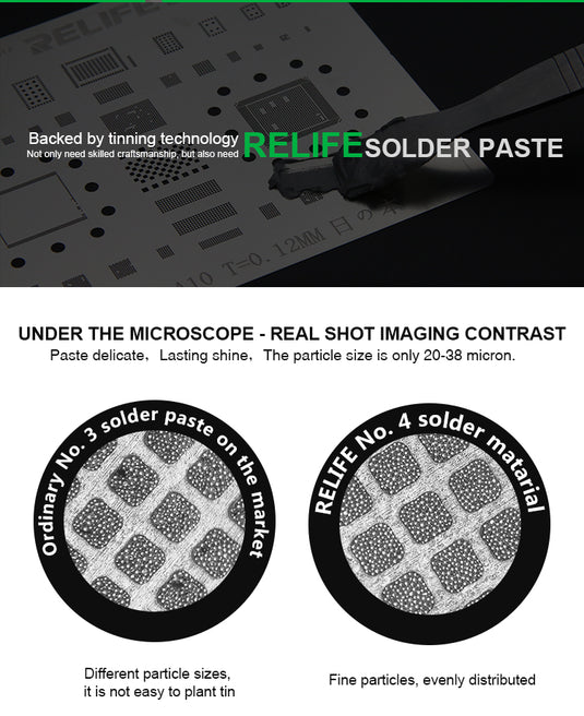 [RL-400, 401, 402] RELIFE 183℃ Solder Paste - Polar Tech Australia