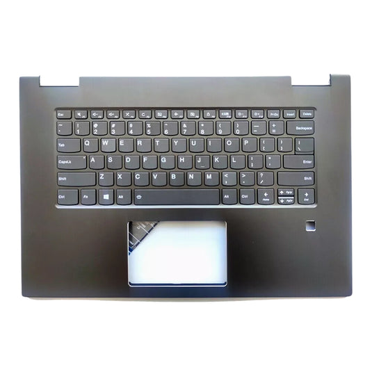 Lenovo Yoga 720-15IKB - Keyboard With Back Light Frame Housing Palmrest US Layout Assembly - Polar Tech Australia