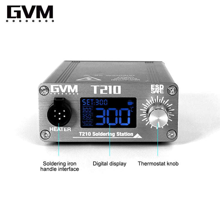 Chargez l&#39;image dans la visionneuse de la galerie, [T210] GVM Phone Repair Soldering Station - Polar Tech Australia
