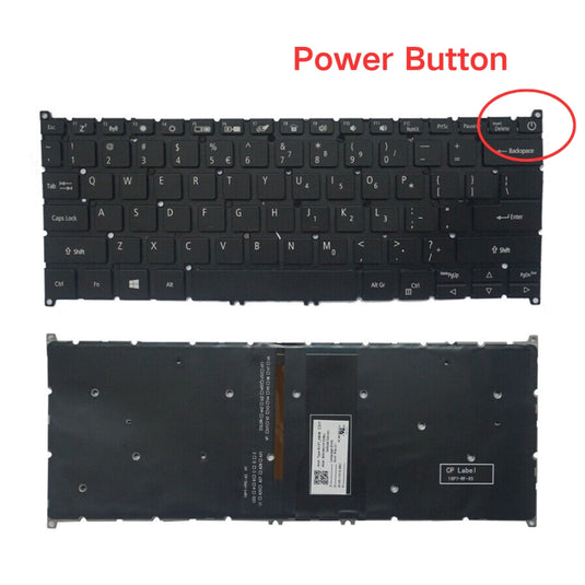 Acer Aspire 1 A114-33 A314-35 A314-22 Series - Keyboard US Layout With Backlit