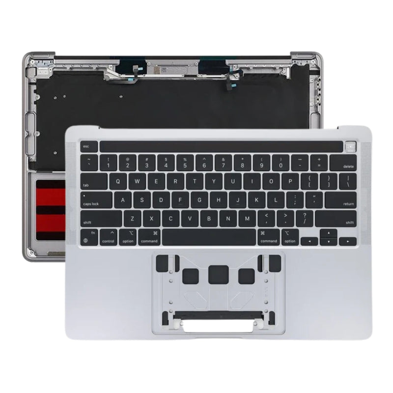 Chargez l&#39;image dans la visionneuse de la galerie, MacBook Pro 13&quot; Two Thunderbolt Ports A2338 (Year 2022) - Keyboard With Touch Bar Frame Housing Palmrest US Layout Assembly - Polar Tech Australia
