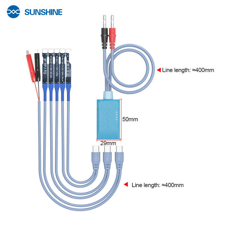 Chargez l&#39;image dans la visionneuse de la galerie, [SS-908E] SUNSHINE IP Repair Special Power Supply Power Cable iPhone 7-15 - Polar Tech Australia
