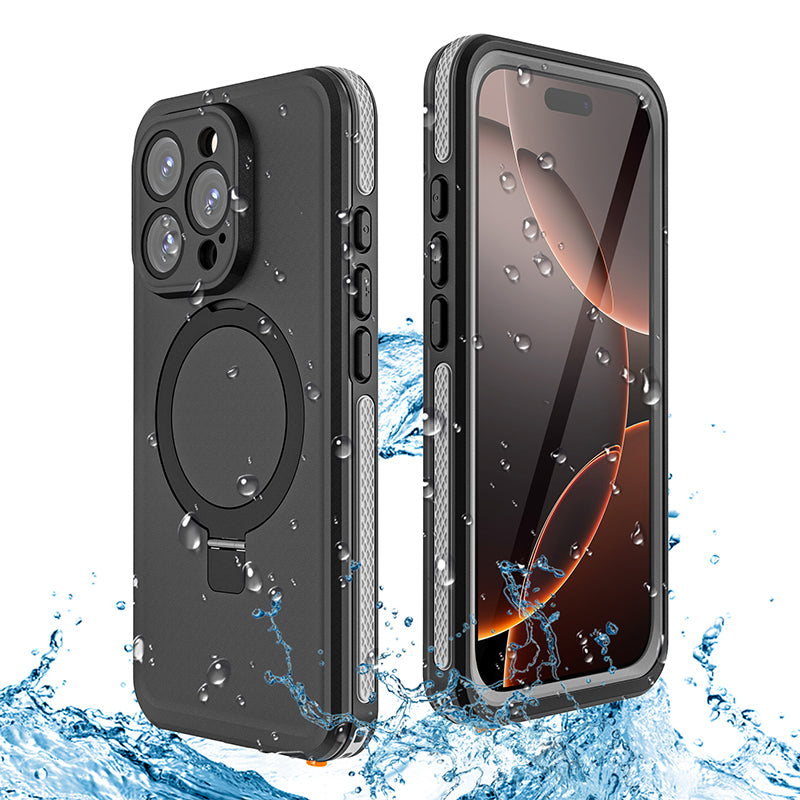 Load image into Gallery viewer, [IP68/10FT Waterproof][Magsafe Compatible] Apple iPhone 16 / 16 Plus / 16 Pro / 16 Pro Max - Redpepper TB Series Heavy Duty Waterproof Magnetic Phone Case
