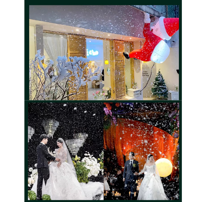 Cargue la imagen en el visor de la galería, Artificial Snow Maker Machine for Mall Christmas Displays, Scenic Spots,Photography and Outdoor Snowfall Effects
