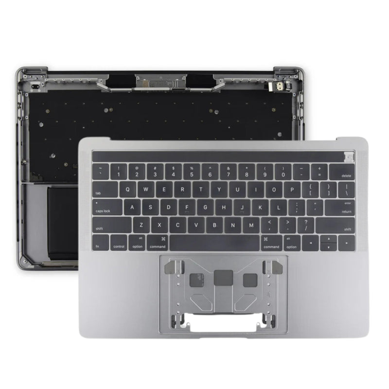 Cargue la imagen en el visor de la galería, MacBook Pro 13&quot; Retina A1706 (Year 2016 - 2017) - Keyboard With Touch Bar Frame Housing Palmrest US Layout Assembly - Polar Tech Australia
