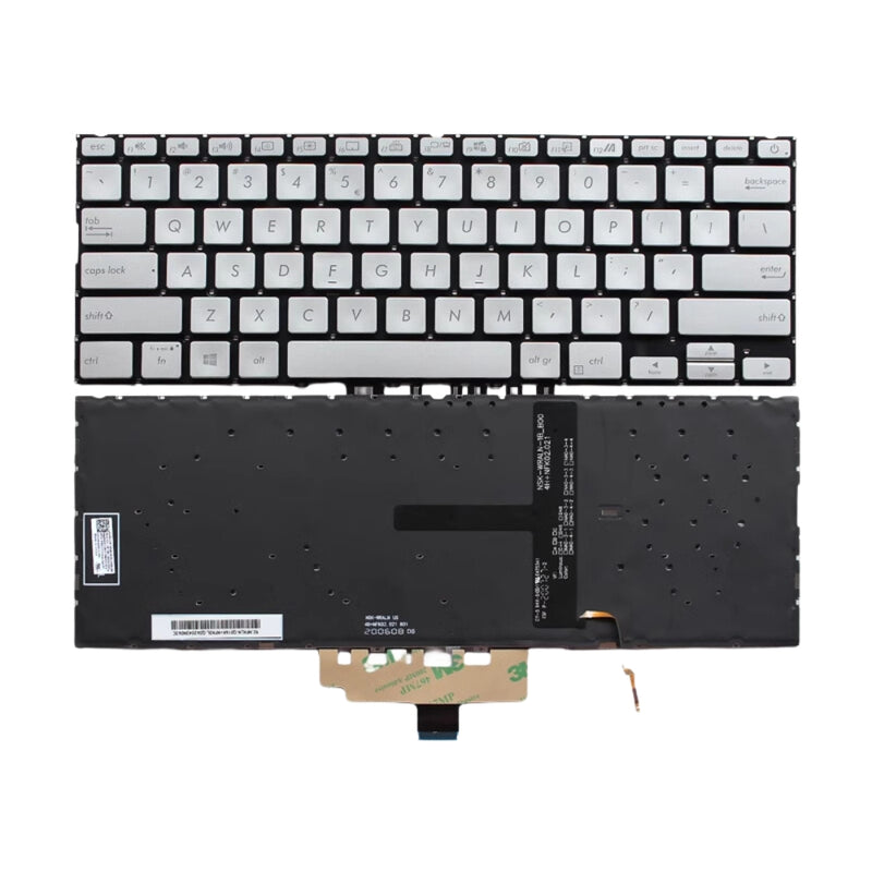 Chargez l&#39;image dans la visionneuse de la galerie, Asus Zenbook 14 UX434F UX434FAC / FLC / DA / IQ U4600FL - Keyboard With Back Light US Layout Replacement Parts - Polar Tech Australia
