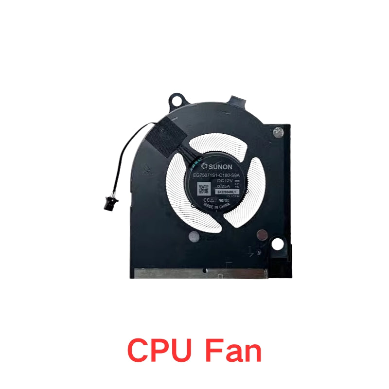 Cargue la imagen en el visor de la galería, Dell G15 5520 G15-5520 G16 7620 (Year 2022) Series - Laptop CPU &amp; GPU Cooling Fan
