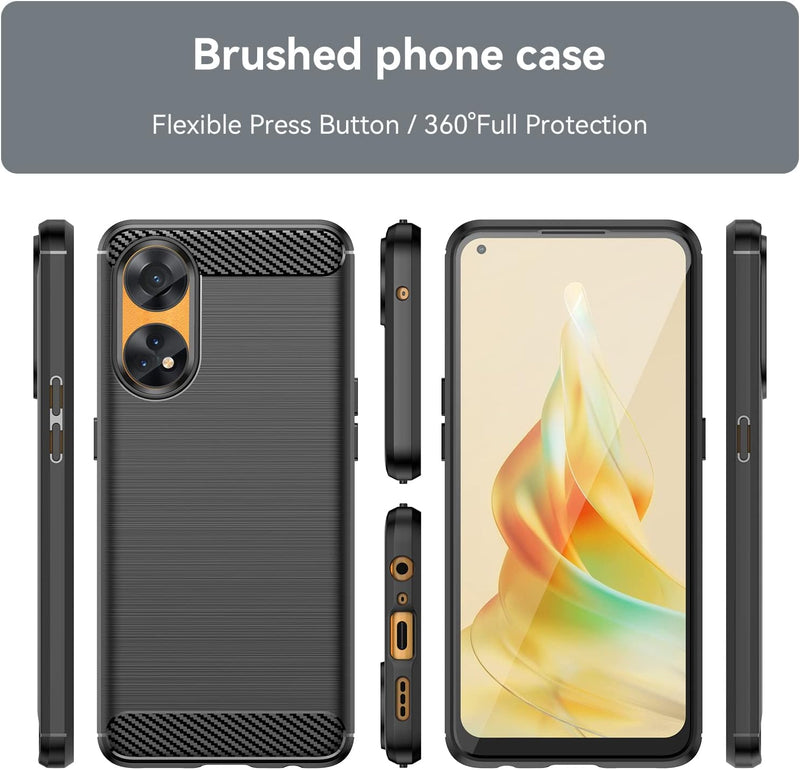 Cargue la imagen en el visor de la galería, OPPO Reno8 T 4G/5G- Shield Shockproof Rugged Heavy Duty Case
