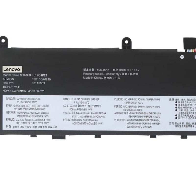 Chargez l&#39;image dans la visionneuse de la galerie, [L17C4P72] Lenovo ThinkPad P1 GEN 2-20QT000HSP/20QT0034PG Replacement Battery - Polar Tech Australia
