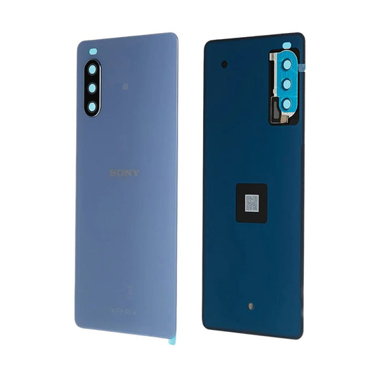 [With Camera Lens] Sony Xperia 10 iii (SOG04 / XQ-BT52) Back Rear Replacement Glass Cover Panel - Polar Tech Australia