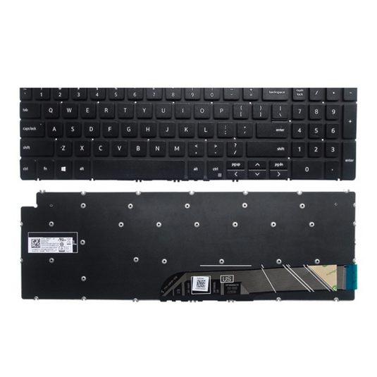 DELL Inspiron 3501 3502 3505 5509 7306 7506 Series - Laptop Keyboard With Back Light US Layout