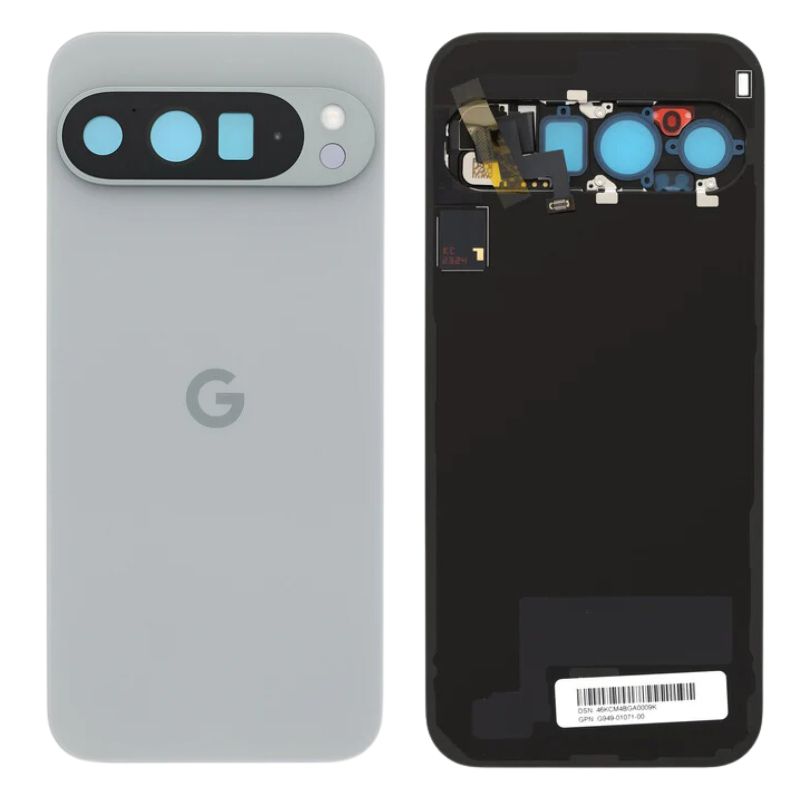 Cargue la imagen en el visor de la galería, [With Camera Lens] Google Pixel 9 Pro (GR83Y, GEC77, GWVK6) - Back Rear Glass Panel Battery Cover
