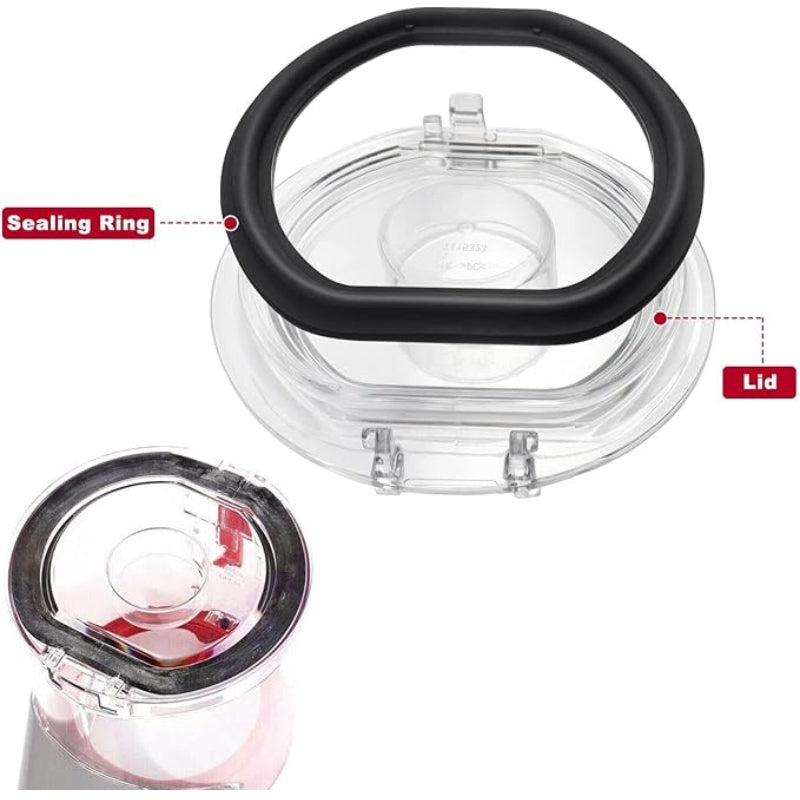 Load image into Gallery viewer, [OEM] Dyson V7 / V8 Vacuum Cleaner - Dust Bin Lid Cap Cover With Sealing Rings Replacement Part - Polar Tech Australia
