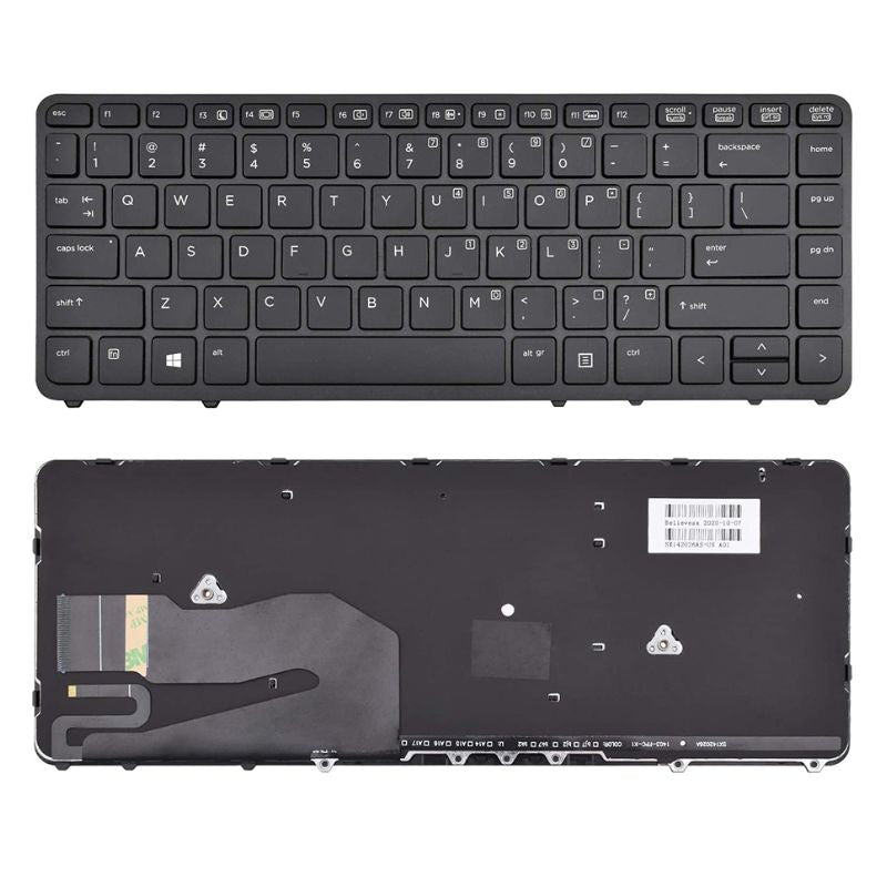 Chargez l&#39;image dans la visionneuse de la galerie, HP 840 845 850 G1 G2 740 745 750 G2 ZBook 14 15U G1 G2 Series - Laptop Keyboard With Back Light US Layout
