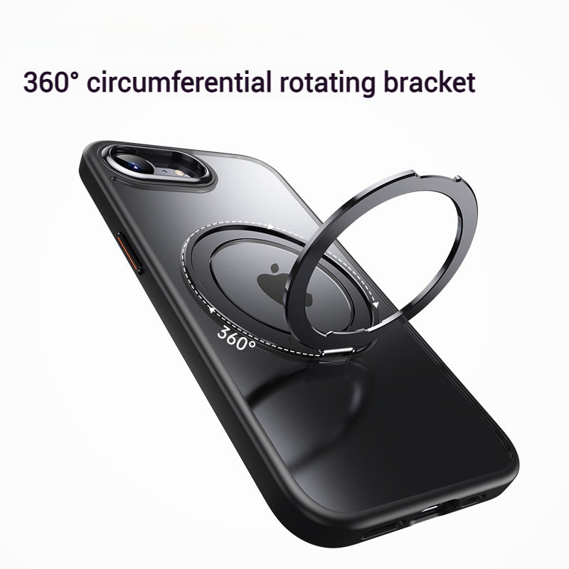 Cargue la imagen en el visor de la galería, [Magsafe Compatible][360° Rotating Stand] Apple iPhone 16e Matte Shockproof Essentials Series Case
