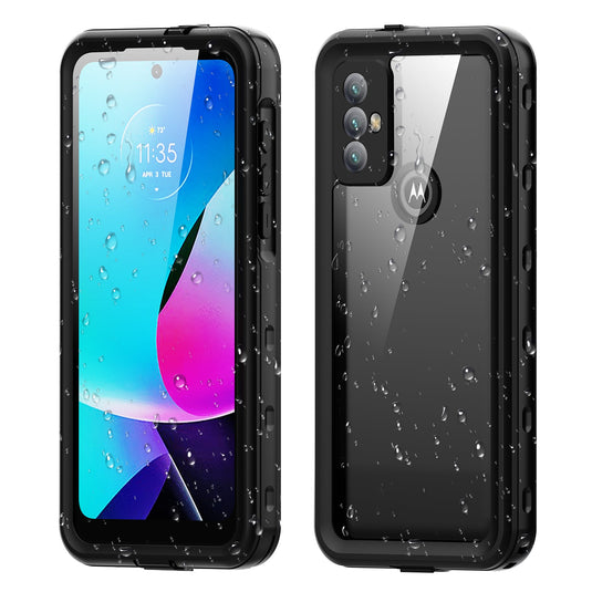 [A-Series] Motorola Moto G Play (2023) - Redpepper Full Covered Waterproof Heavy Duty Tough Armor Case