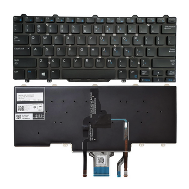 DELL E5470 E7470 Latitude 7490 5480 5488 7480 5450 5491 Series - Laptop Keyboard With Back Light US Layout