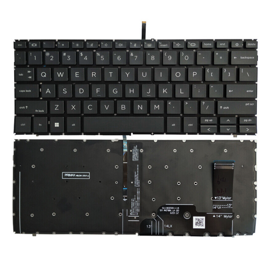 HP 840 G9 830 G9 845 Zbook Firefly 14 G9 1040 G9 G10 Series - Laptop Keyboard With Back Light US Layout