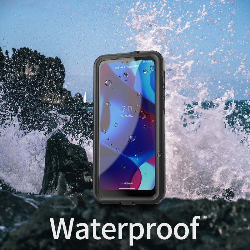 Chargez l&#39;image dans la visionneuse de la galerie, [A-Series] Motorola Moto G Pure (2021) - Redpepper Full Covered Waterproof Heavy Duty Tough Armor Case
