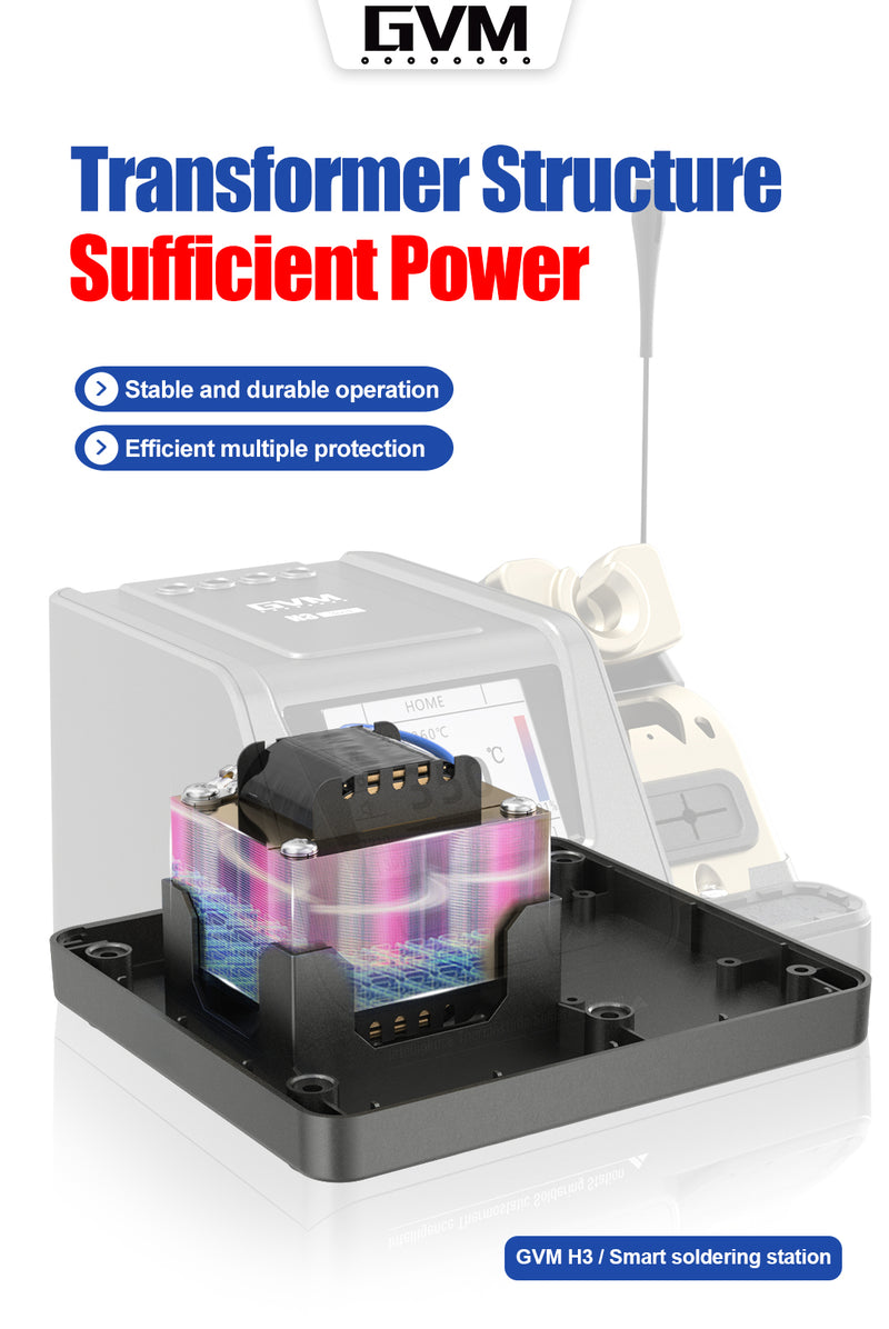 Cargue la imagen en el visor de la galería, [H3] GVM 3-in-1 Smart Soldering Station - Polar Tech Australia
