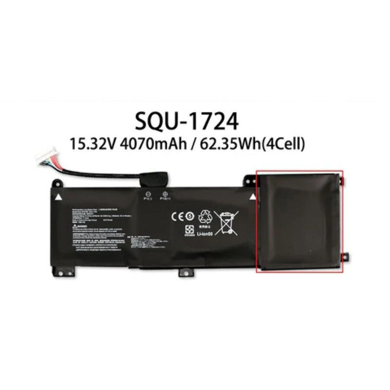 Cargue la imagen en el visor de la galería, [SQU-1724] Gigabyte AORUS 15-X9 15-W9 15-WA 15-XA 15-SA Replacement Battery - Polar Tech Australia
