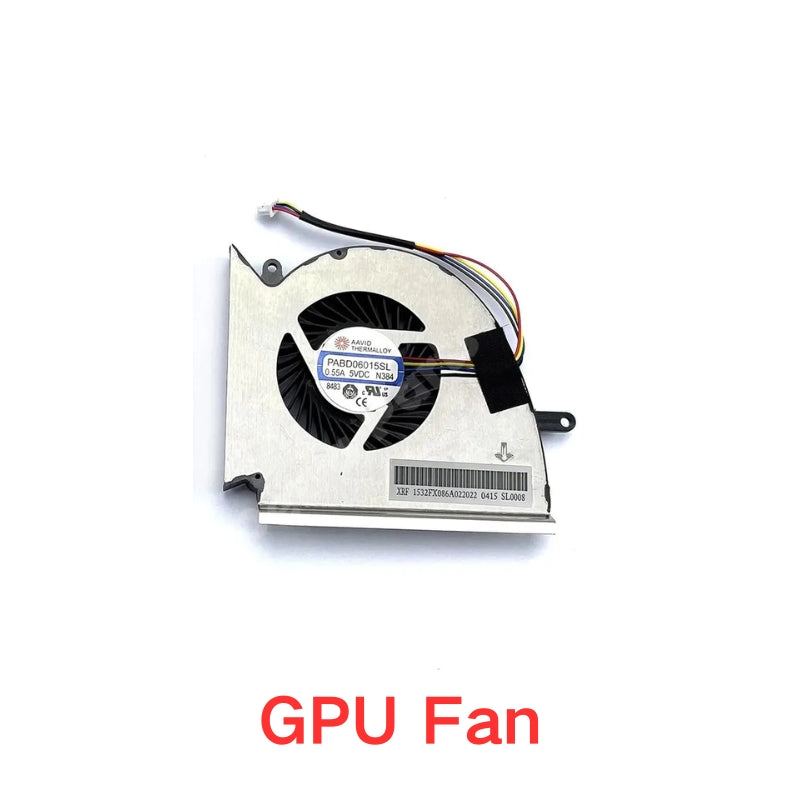 Load image into Gallery viewer, MSI GE75 Raider GL75 GP75 WE75 VR Leopard MS-17E2 MS-17E4 MS-17E5 MS-17E7 Series - Laptop CPU &amp; GPU Cooling Fan
