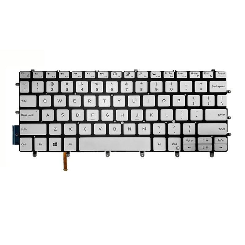 Chargez l&#39;image dans la visionneuse de la galerie, Dell XPS 13 inch P82G 9370 9380 - Laptop Keyboard With Back Light US Layout - Polar Tech Australia
