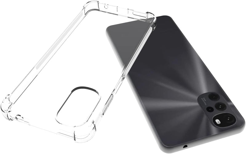 Cargue la imagen en el visor de la galería, Motorola Moto G22 - AirPillow Cushion Transparent Soft Clear TPU Four Corners Protective Case
